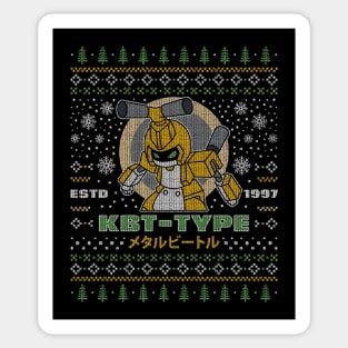 Kbt Type Ugly Sweater Sticker